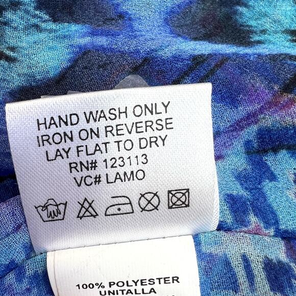 La Moda True Colours Jungle Adventures Cross Lace Kaftan Tunic Animal Print OS - Picture 9 of 9